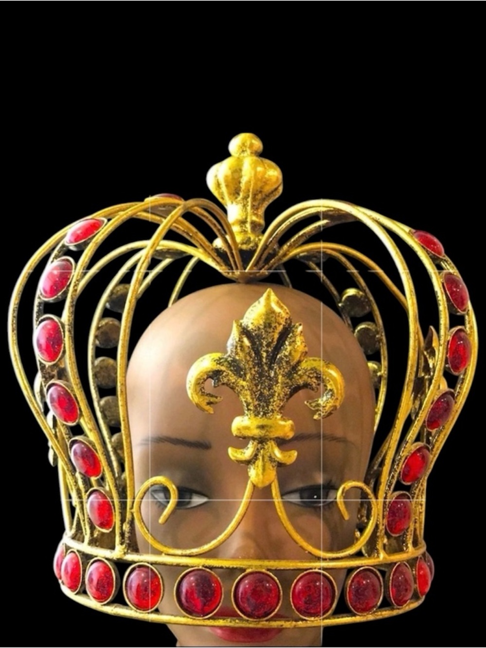 Large Home Decor Gold Crown